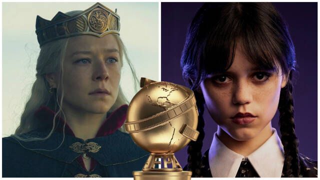 Globos de Oro 2023: Lista de nominados de series con 'La casa del drag�n' y 'Mi�rcoles'