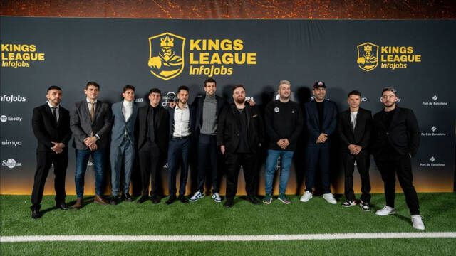 Los equipos de la Kings League InfoJobs eligen a sus jugadores para dar inicio a la liga