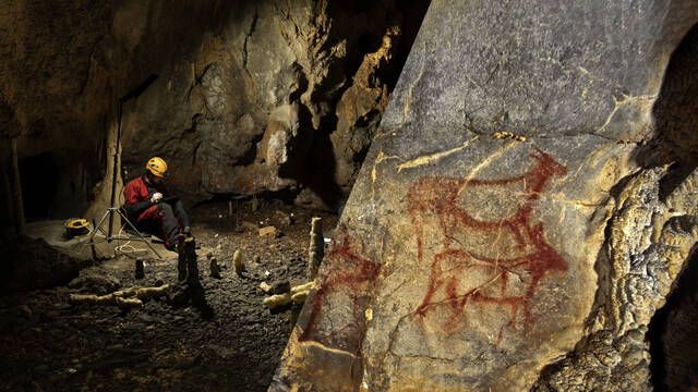 Descubren en Cantabria una cabaña paleolítica de más de 16.800 años de antigüedad que fascina a los arqueólogos