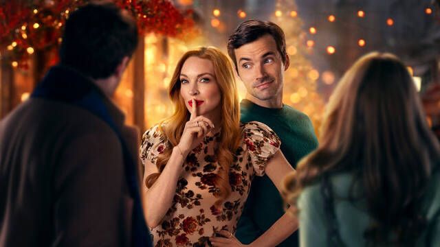 Lindsay Lohan arrasa en Netflix con una comedia romntica navidea que ya el lo ms visto de la plataforma