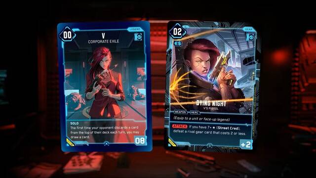 CD Projekt lleva Night City al tablero: as� es 'Cyberpunk TCG', el nuevo juego de cartas f�sico con V y Lucy