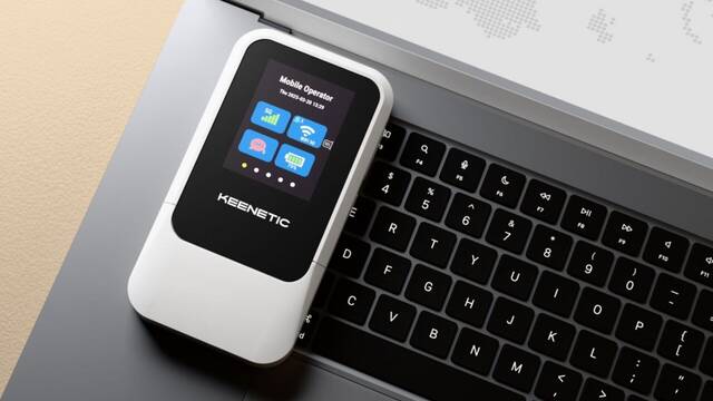 Este router m�vil por 189 euros alcanza los 2,6 Gbps en redes 5G con bater�a extra�ble de 4000 mAh y pantalla LCD