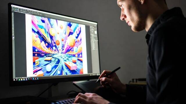 Los nuevos marcos digitales con tinta electr�nica a color est�n cada vez m�s de moda: integran IA capaz de generar arte