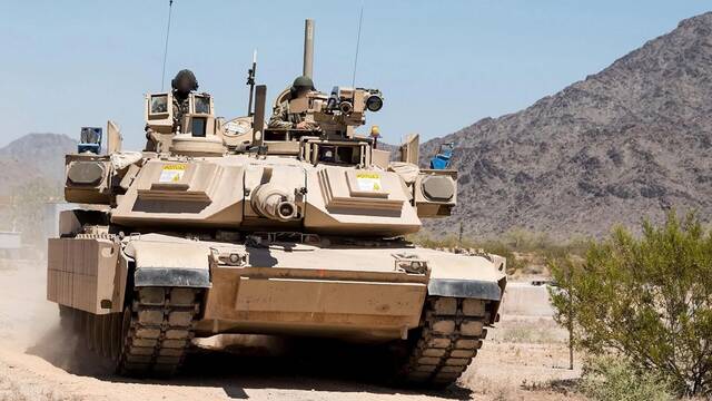 M1 Abrams M1A2 SEPv3/SEPv4: can de 120 mm, 78 toneladas, 1500 hp con IA en el coloso blindado de EE.UU para la guerra