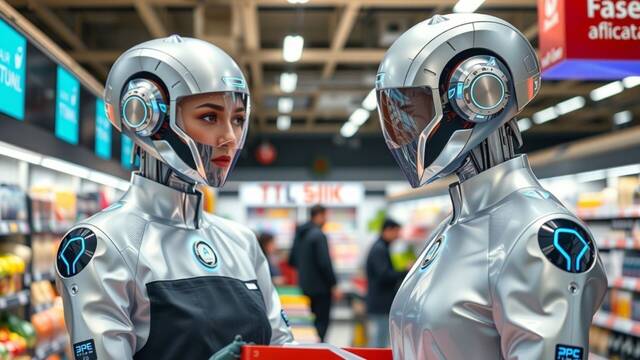 Los dependientes de los supermercados ayudan mejor al p�blico tras implementar los agentes IA de Microsoft
