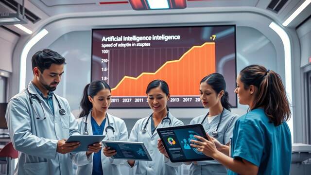 Los hospitales multiplican por 7 su uso de inteligencia artificial en solo 1 ao con una velocidad de adopcin 2,2 veces mayor