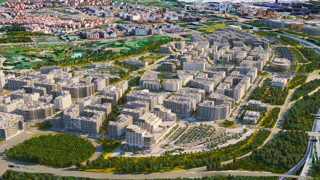 La nueva 'megaciudad' de Madrid: 68.000 viviendas y 20 millones de metros cuadrados la convierten en el centro de la capital
