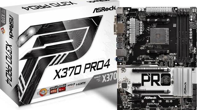 ASRock lanza su nueva placa econmica X370 Pro 4 con socket AM4 para procesadores Ryzen