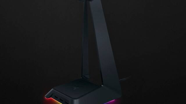 Razer lanza una base para cascos con iluminacin RGB!