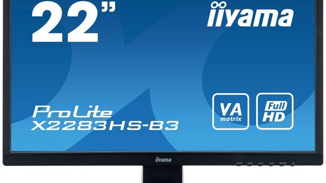 Liyama X2283HS, un monitor Full HD de 22 barato y con 4ms de tiempo de respuesta