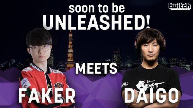 Las leyendas Faker y Daigo unirn fuerzas en un stream especial organizado por Twitch