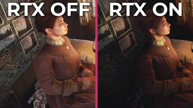 As se ve Metro Exodus con y sin RTX en PC