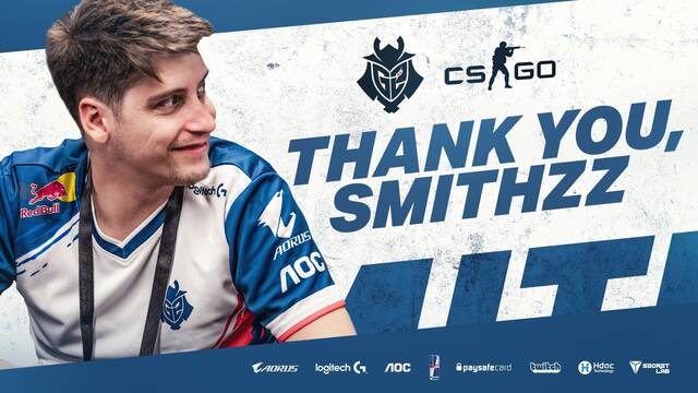 SmithZz anuncia su retirada como jugador de CS:GO para convertirse en streamer