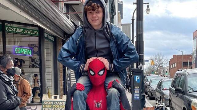Spider-Man 3: Tom Holland disfruta del rodaje junto a su hermano