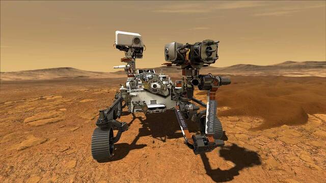 Perserverance, el rover de la NASA, aterriza con éxito en Marte