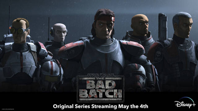 Star Wars: La serie de animacin 'The Bad Batch' llegar a Disney+ el 4 de mayo
