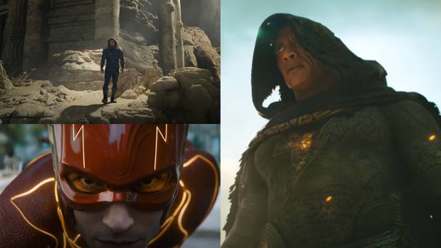 Nuevas imgenes de Black Adam, The Flash y Aquaman 2 en este vdeo de DC