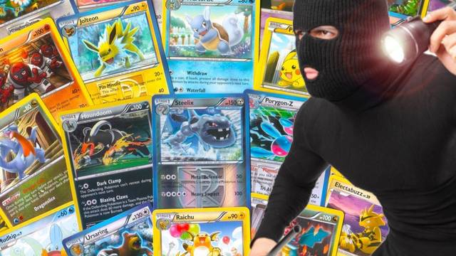 Un ladrón saquea una tienda y roba más de 250.000 dólares en cartas de Pokémon