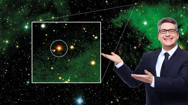 Detectan desde Espa�a una misteriosa estrella supergigante azul