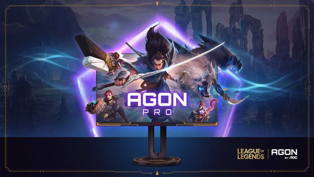 AOC presenta el monitor AGON PRO AG275QXL edicin League of Legends