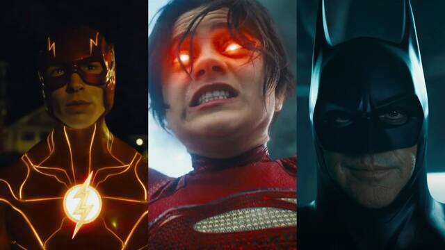 The Flash presenta tres psters picos con el Batman de Michael Keaton y la mejor Supergirl