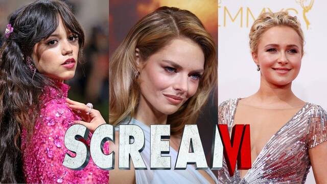 Scream 6: Jenna Ortega, Samara Weaving o Hayden Panettiere enamoran con los nuevos psters