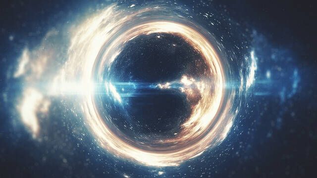 La aterradora simulación que muestra cómo sería ser 'tragados' por un agujero negro