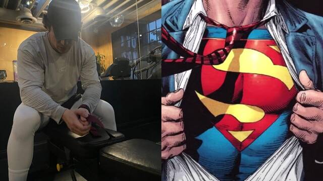 David Corenswet, el nuevo Superman de DC, est enorme e irreconocible con sus nuevos msculos