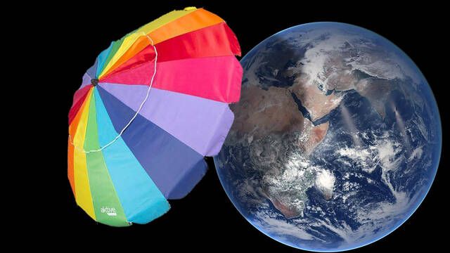 Los cientficos proponen colocar una sombrilla gigante espacial para luchar contra el cambio climtico