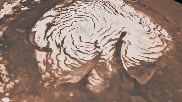 Descuben un ocano congelado bajo la superficie de Marte que podra inundar el planeta si se descongelase