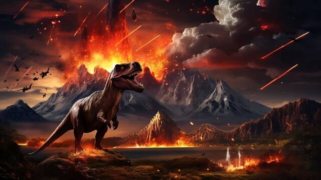 Los dinosaurios no se extinguieron solo por culpa de un meteorito segn un nuevo estudio cientfico