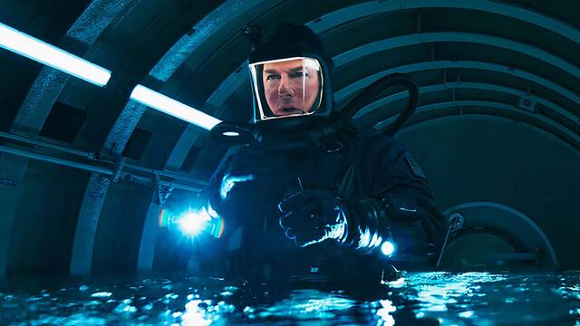 Tom Cruise comparte un angustioso vdeo de la escena de 'Misin imposible: Sentencia final' en la que casi muere asfixiado