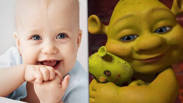 Ya est�n diciendo que es por ser trans, cuando es algo normal en beb�s: la pol�mica del color de ojos en Shrek 5