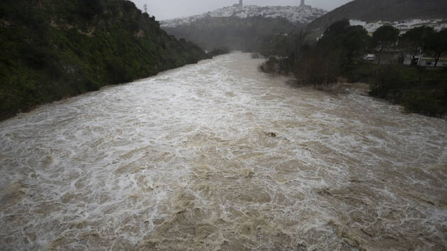 Crece la preocupaci�n en Andaluc�a: el riesgo geol�gico que no desaparecer� cuando deje de llover y las aguas se calmen
