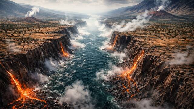 �frica se parte: una enorme grieta entre las placas somal� y nubia abre fisuras que podr�an dar paso a un nuevo oc�ano