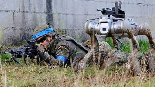 El Ej�rcito espa�ol prueba en Asturias un perro robot armado para proteger a los soldados y preparar la guerra del futuro