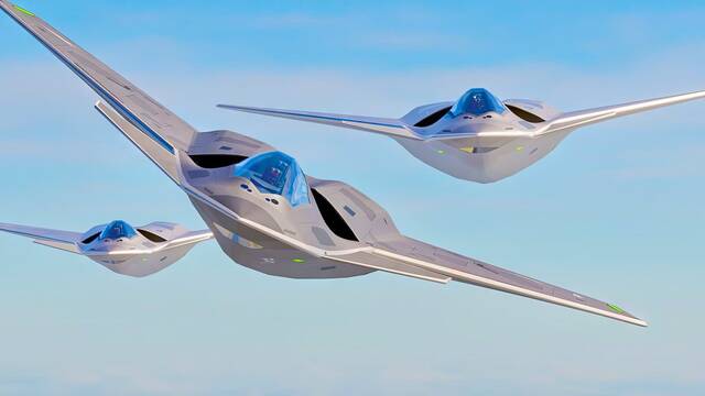 EEUU prepara un arsenal a�reo colosal: 200 B-21 y 300 F-47 para competir con China y dominar el combate a�reo mundial