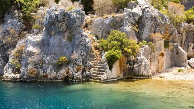La ciudad que lleva 2.000 a�os sumergida en el Mediterr�neo por culpa de un terremoto y que tiene prohibido el buceo