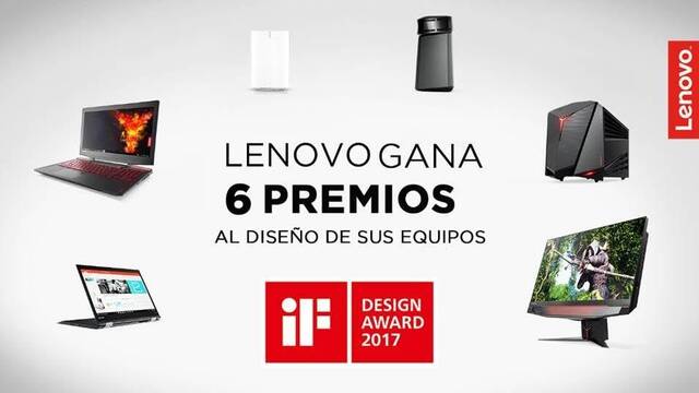 Lenovo consigue 6 premios al diseo en los iF Product Desing Awards