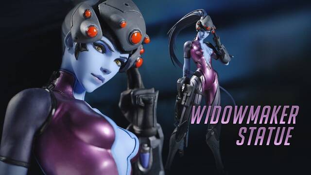 Blizzard pone a la venta una increble figura de Widowmaker que costar 150 dlares