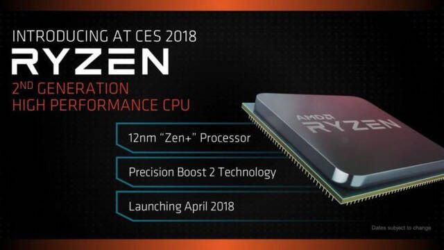 Filtradas las especificaciones de los nuevos procesadores AMD Ryzen 7 2700X