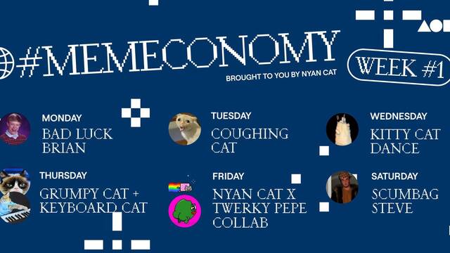 El creador de Nyan Cat organiza un evento para vender memes como productos NFT