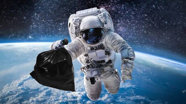 NASA arroja al espacio 2,9 toneladas de bater�as tir�ndolas desde la Estaci�n Espacial