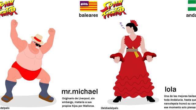 Spain Fighter: Street Fighter pero a la española se vuelve viral