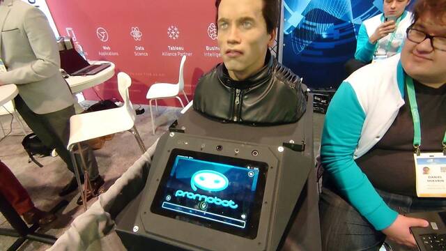 Promobot, la compaa que busca disear robots con rostros humanos