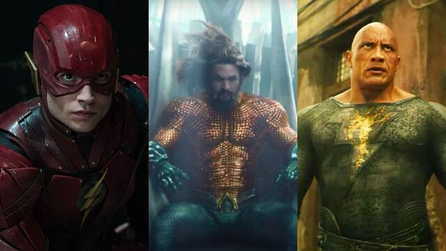 'Aquaman 2', 'The Flash' y 'Black Adam' retrasan su estreno en cines
