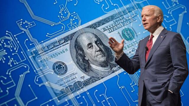 Joe Biden ordena estudiar un d�lar digital estadounidense
