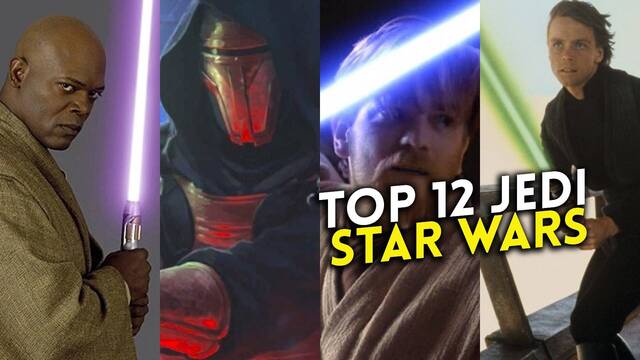 Star Wars: Los 12 Jedi ms poderosos de la saga