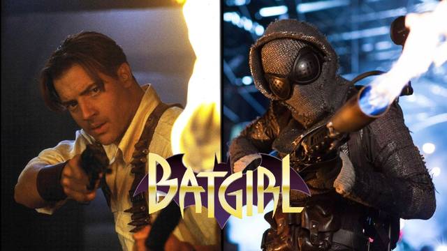 Batgirl: Se filtra el traje de Luciérnaga de Brendan Fraser y una escena con mucho fuego