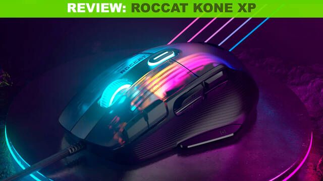 Análisis Roccat Kone XP: Un ratón ligero y cómodo para jugar